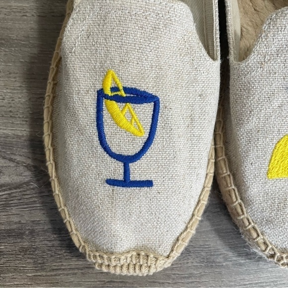 Soludos Limoncello Le Citron Espadrille Flats NEW​​​​ - Picture 3 of 8